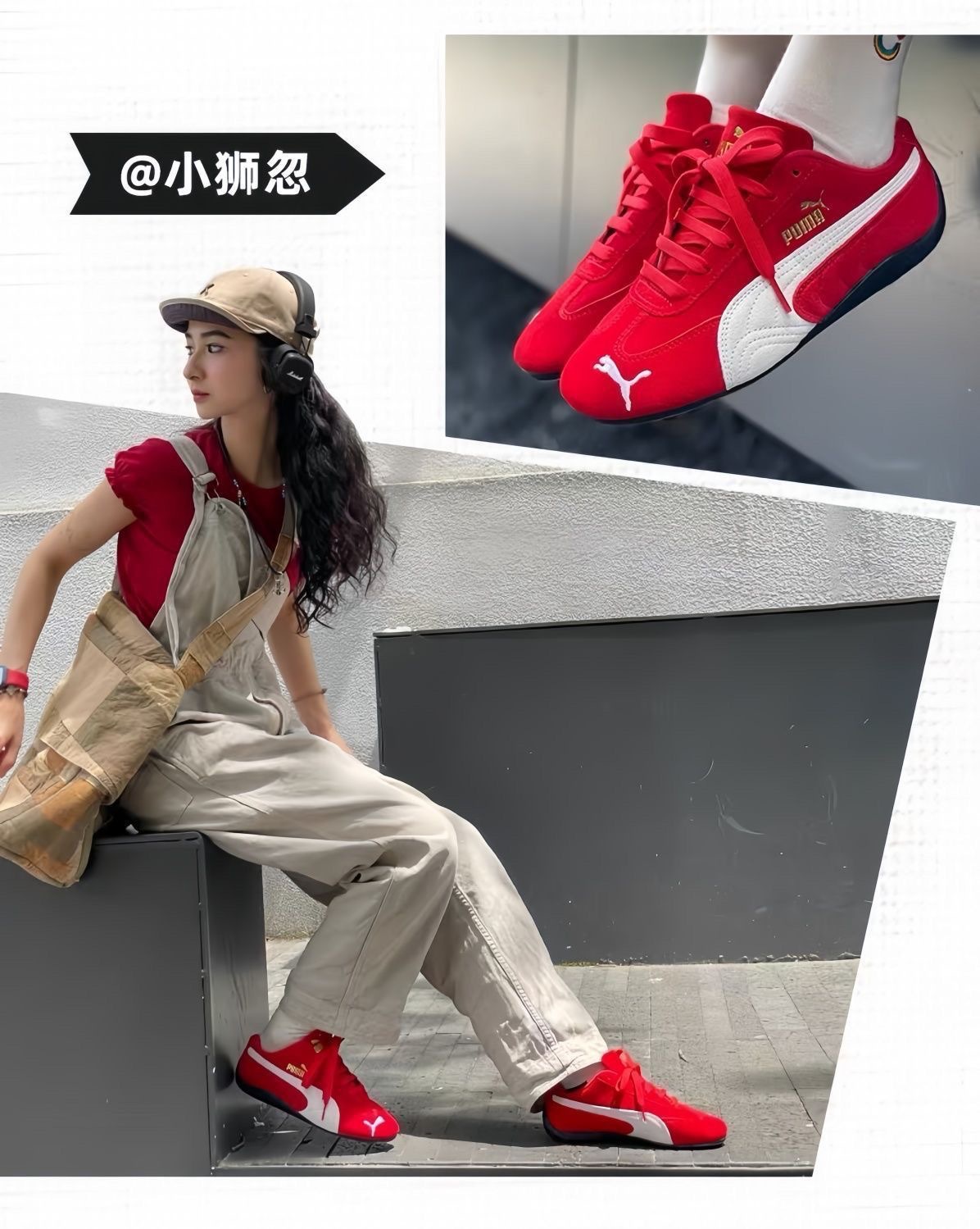 纯原openyy联名朴彩英同款PM赛车鞋低帮百搭情侣男女运动休闲鞋详情22