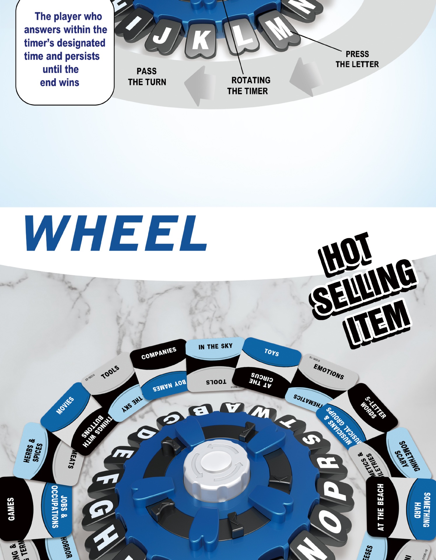 TAPPLE疯狂字母轮宝可梦卡片扭扭棒水机套圈圈潮流玩具游戏玩具详情5