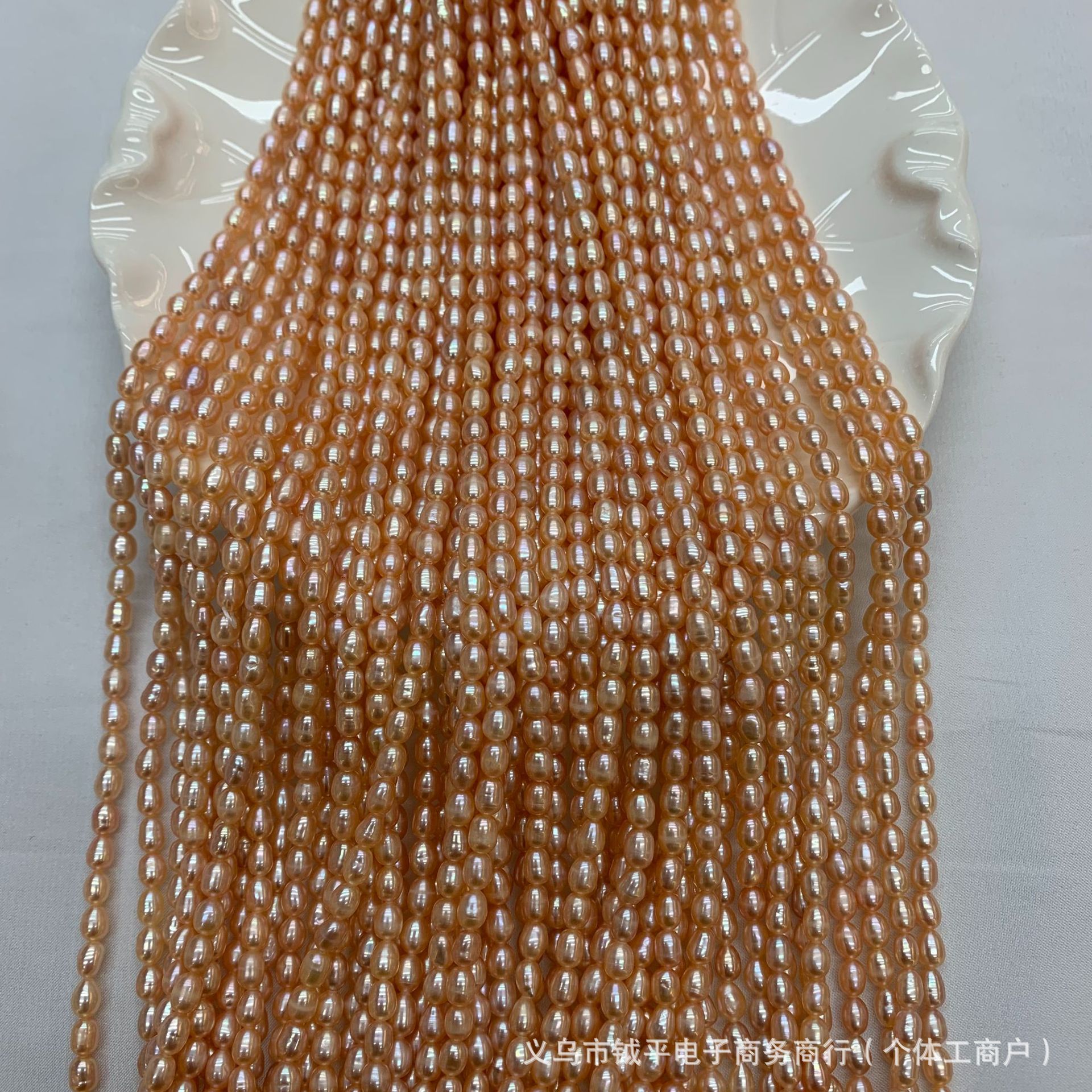 4-5mm米天然淡水珍珠项链饰品批发详情1