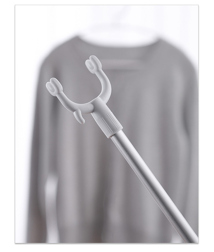 撑衣杆家用太空铝晾衣杆丫叉取衣服棍挑衣杆子可伸缩宿舍晾衣叉详情13