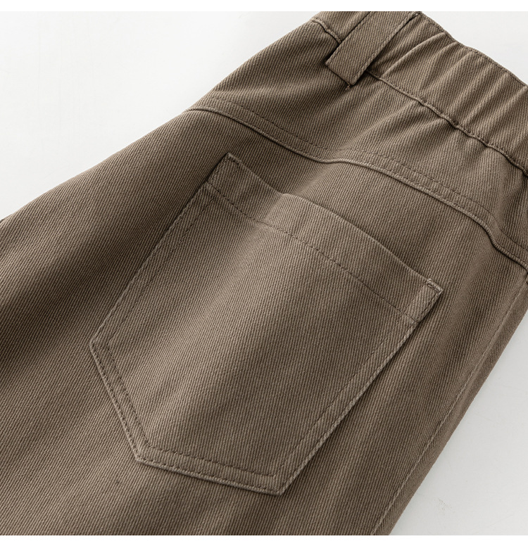 秋季新款阔腿弯刀裤女2025小众高级休闲裤修身通勤高档香蕉裤女详情17