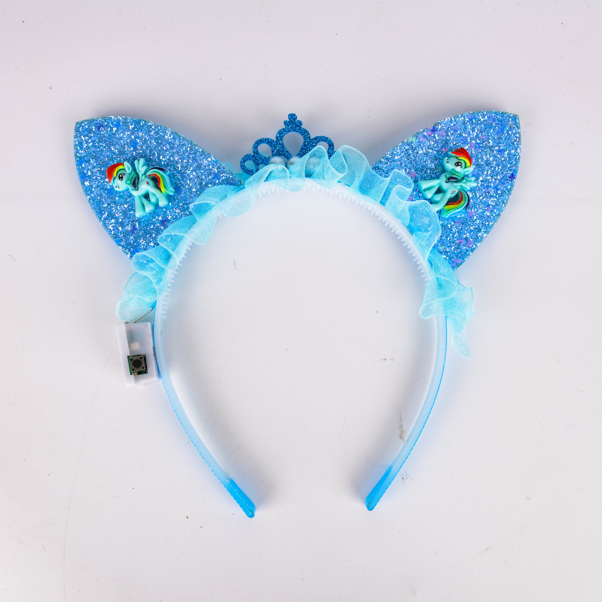 Luminous headband, flashing headband, luminous toy cat horn headband pic 3