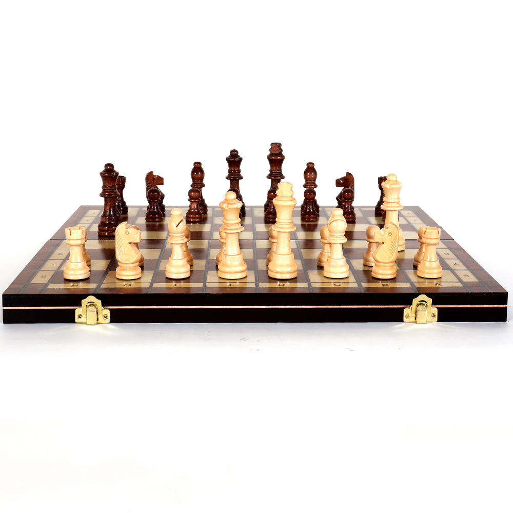 Magnetic magnetic international chess board game wooden large professional grade board game toy manufacturer cross-border gift pair pic 3