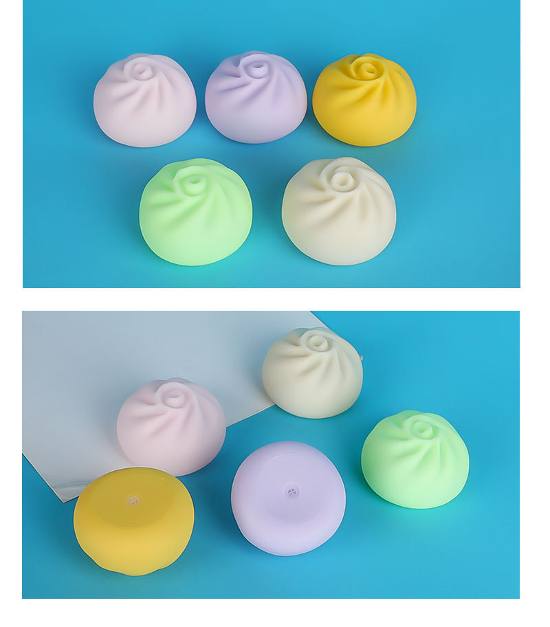 仿真食品假包子模型假食物过家家早教具馒头花卷面包饺子道具模型详情5