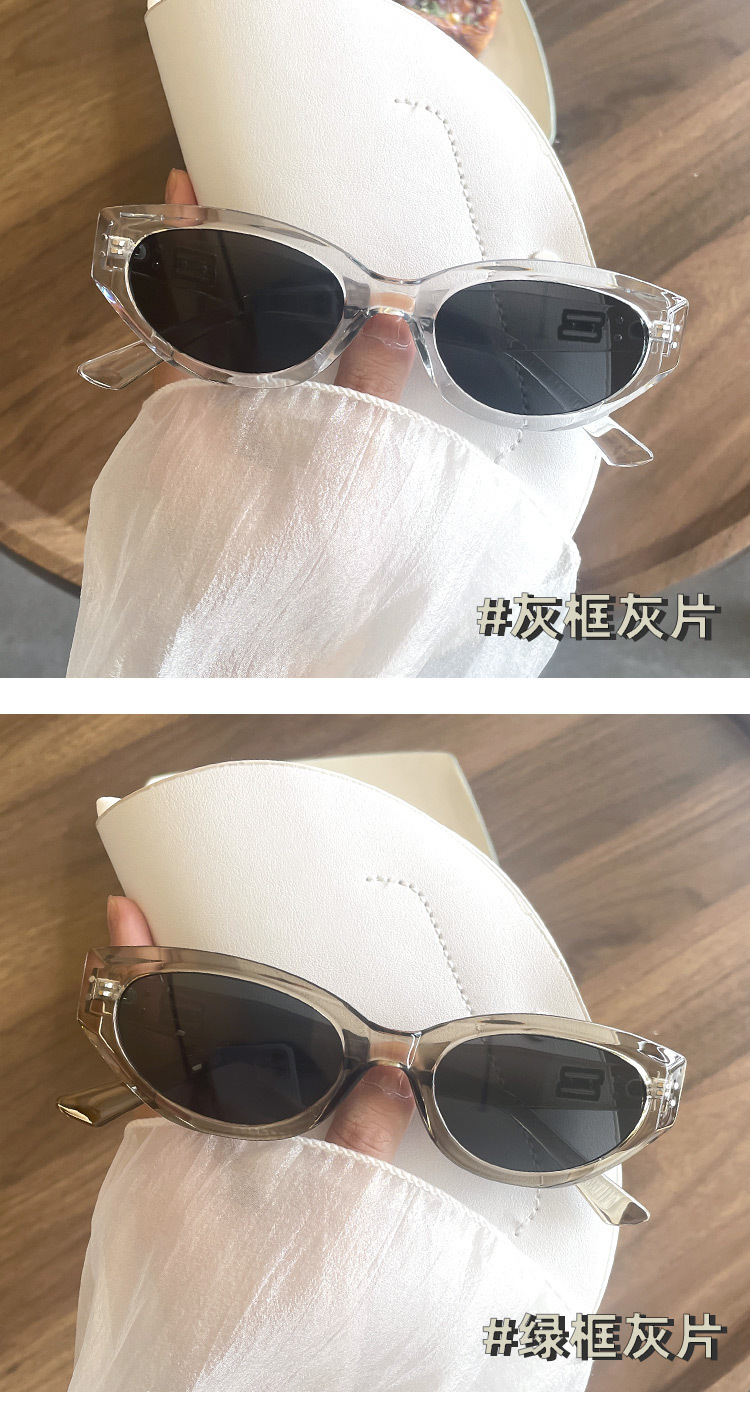 jennie同款gm墨镜女夏韩版潮复古高级感防紫外线猫眼太阳眼镜女详情8