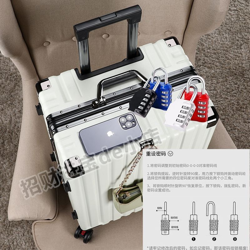 【 Exclusive Offer for Newcomers 0.1】 Metal combination lock, small padlock, mini anti-theft lock head, suitcase, home cabinet pic 2