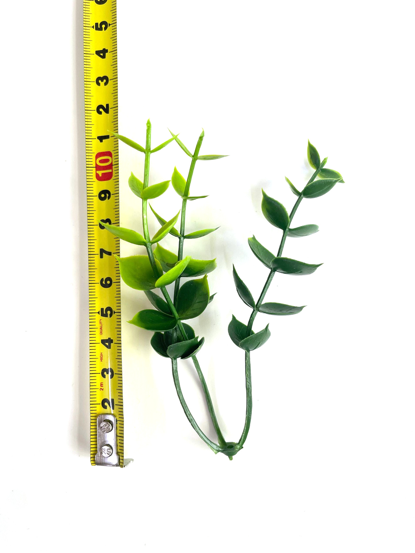 厂家批发仿真尤加利金钱草桉树叶绿植塑料水草假花配件办公园艺装饰详情17