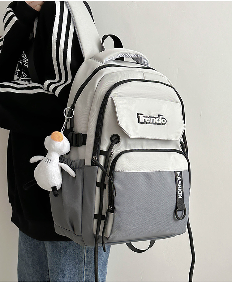 Schoolbag for boys, large capacity, high-end feel, 2025 new style for boys, high school students, backpacks for girls, college students pic 15