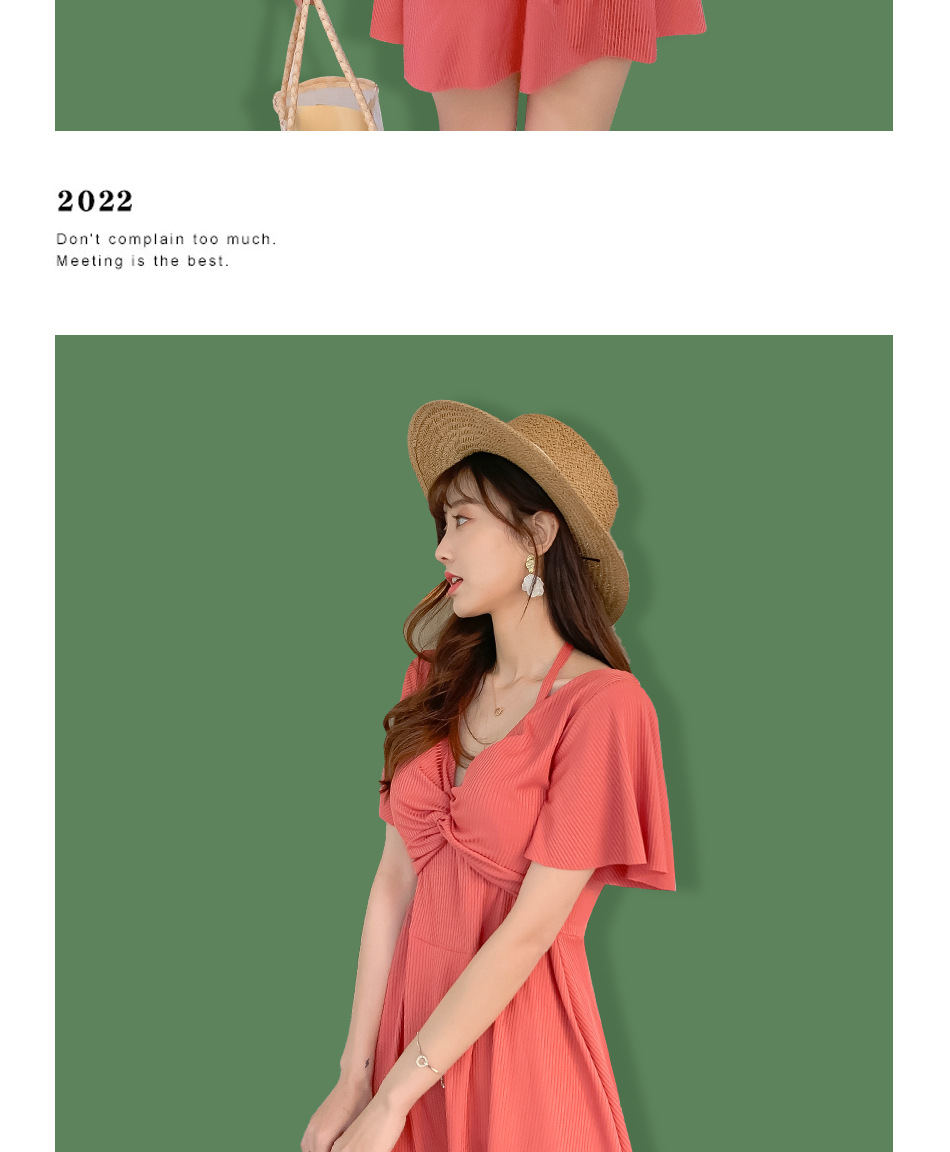 Hot-selling plus-size swimsuits for overweight women and girls, conservative and slimming one-piece dresses, hot spring swimming swimsuits, sexy swimsuits wholesale -038857 pic 14