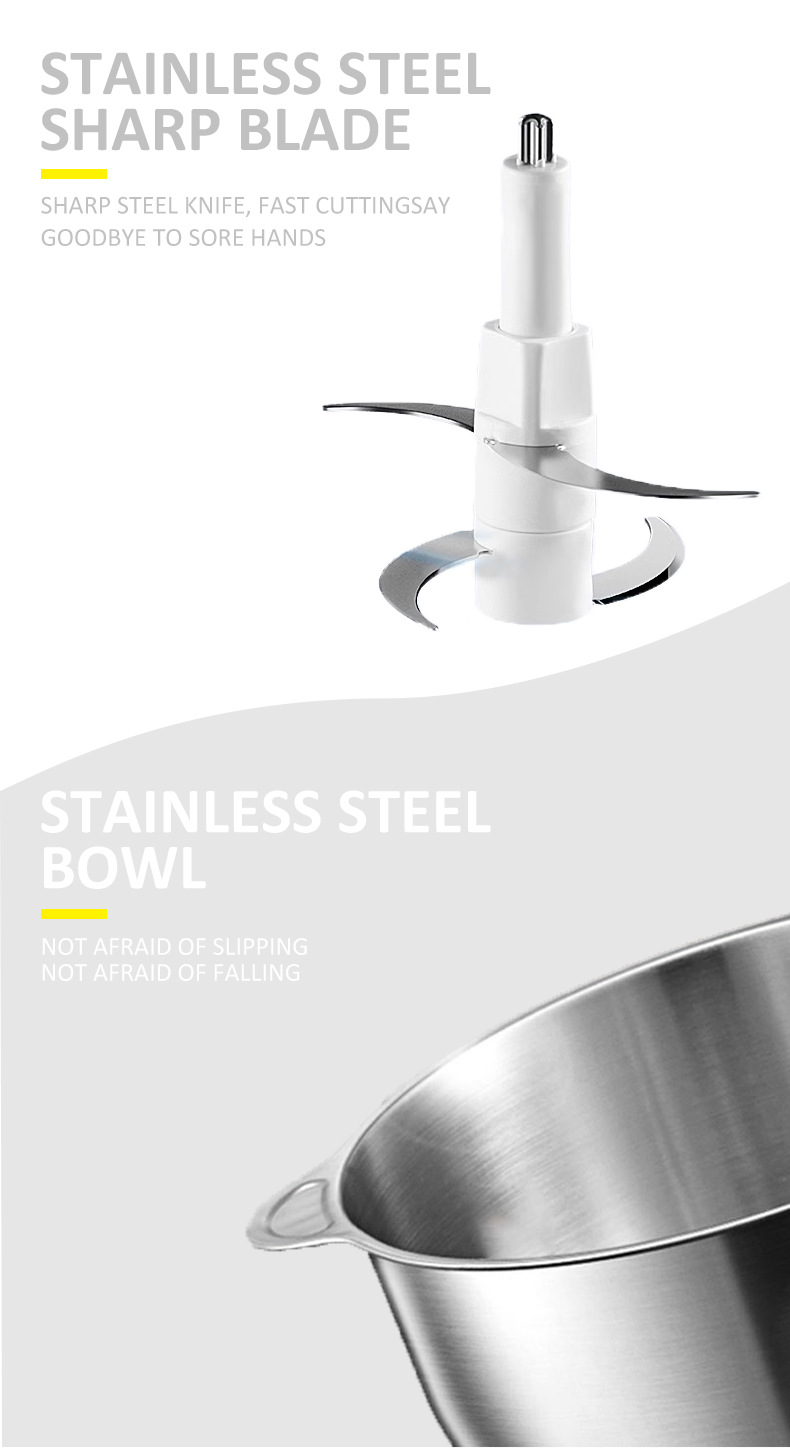 SOKANY 7011NEW Electric Household 3L meat grinder, vegetable cutter, multi-functional kitchen food processor pic 6