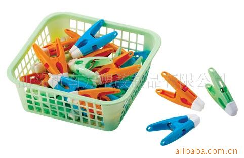 塑料衣架衣夹 塑料夹子详情3