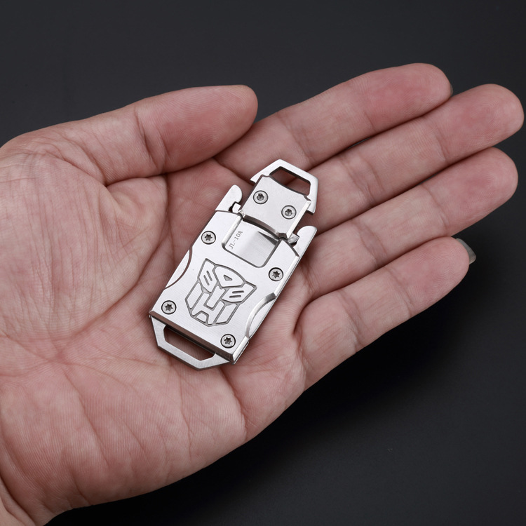 The multi-functional mini folding knife made in Yangjiang is a small outdoor survival tactical knife and a portable gift knife. It is lightweight and practical Specification image