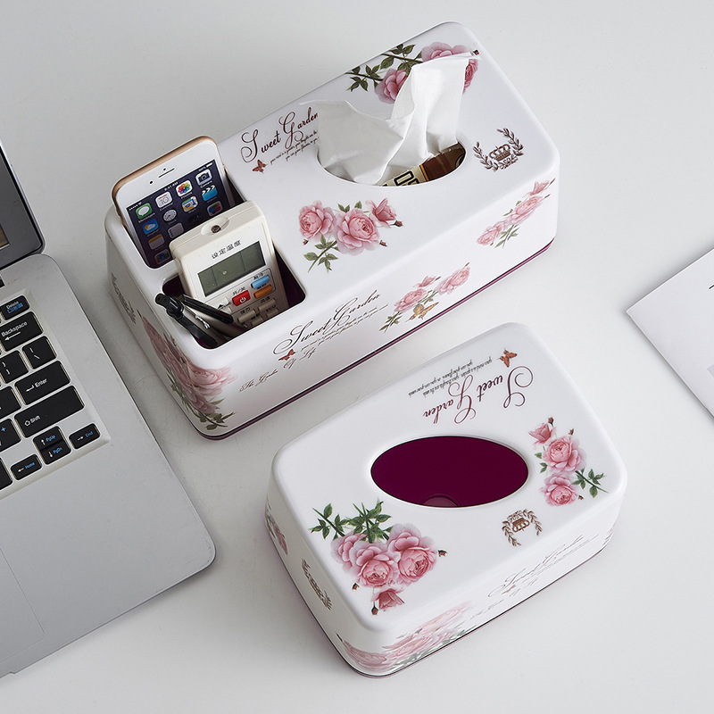 Yunlong home living room creative tissue box roll paper machine multi-functional tissue box remote control tissue box finishing tool Application Scenario
