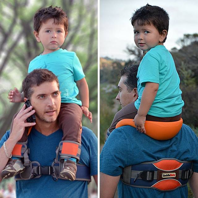 X cross-border SaddleBaby children's saddle shoulder seat multi-functional sling for baby with waist stool shoulder saddle baby safe, convenient and comfortable Specification drawing