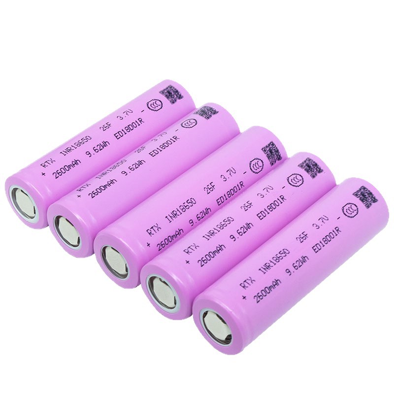 The Ruitongxin 18650 lithium battery with a capacity of 2600mAh is suitable for 12V sprayers, mobile speakers, electrical and power battery packs Item Picture