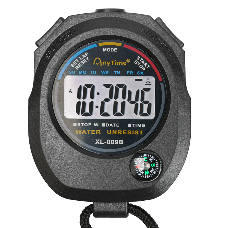 The XL-009B single-row 2-lane electronic stopwatch running counter is a dedicated running watch for track and field competitions with precise counting. It is applicable to other categories Item Picture