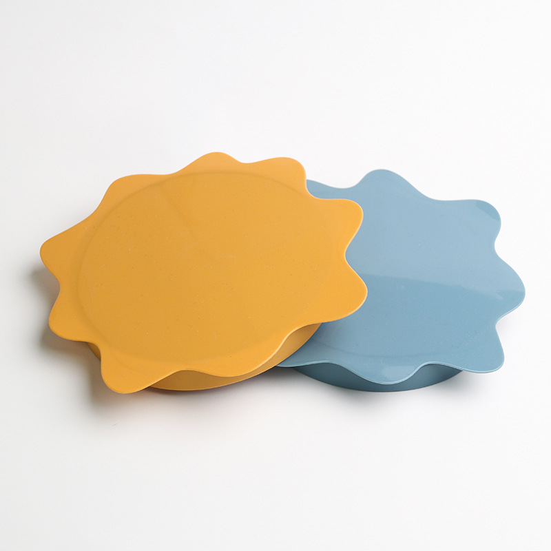 Cross-Border New Children's Plate Feeding Tableware Baby Eating Training Supplies Baby Silicone Plate Complementary Food Bowl Wholesale Concessions Safe And Durable Easy To Clean Specification drawing