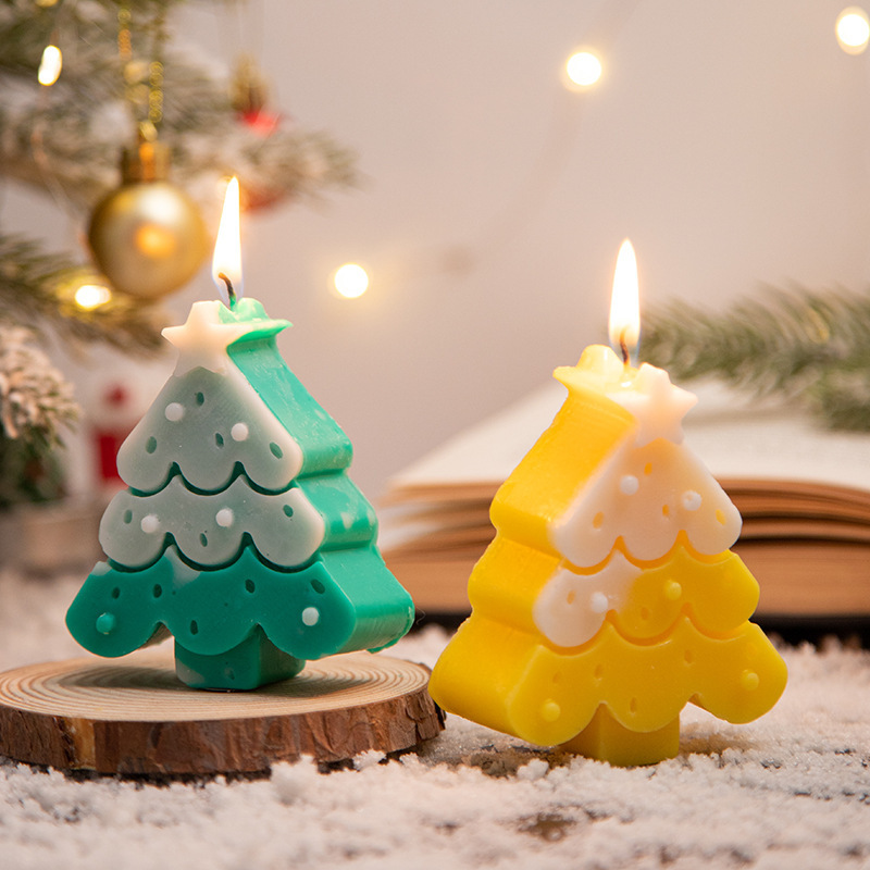 ins árbol de navidad velas perfumadas venta al por mayor estilo creativo hogar regalos de vacaciones oficina transfronteriza cultura atmósfera decoración suministros Application Scenario