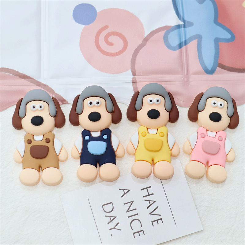 Master dog large storage box Cream soft patch DIY accessories mobile phone case accessories Shoe buckle water cup decoration refrigerator magnet DIY creative accessories Application Scenario