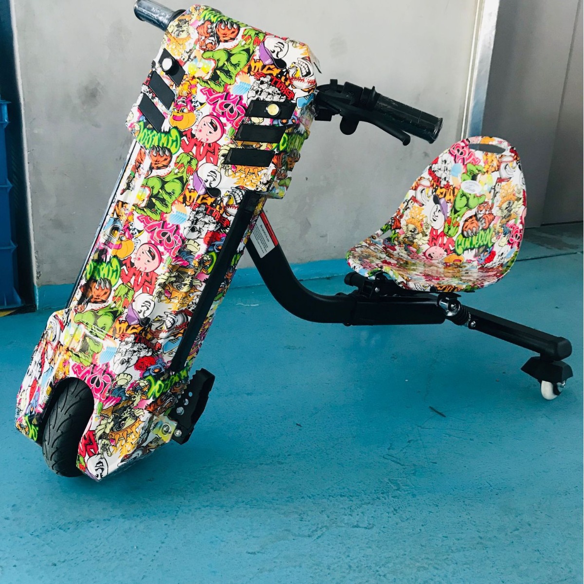 Factory direct sales of children's three-wheeled electric drift bikes and balance bikes. Multi-functional, creative, cool design. Safe, stable, fun and durable Specification image
