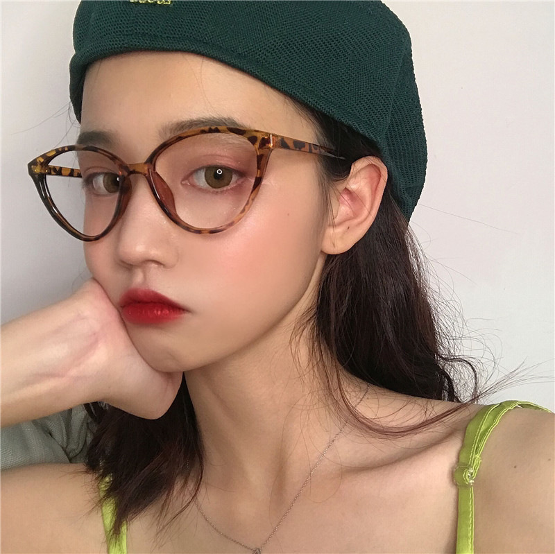 潮流新款复古墨镜 欧美猫眼平光镜 个性时尚框架眼镜 近视框架眼镜 跨境热销款式