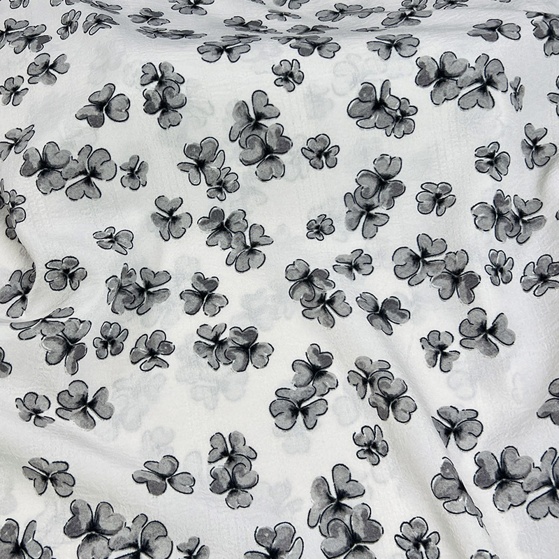 印花、扎染布实物图