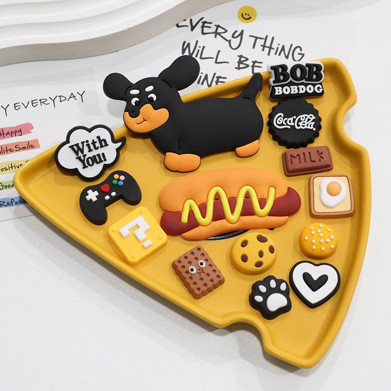 3D three-dimensional cartoon flower Crocs buckle DIY shoes with decorative pieces cute simulation shoes accessories wholesale sandals three-dimensional shoe buckle DIY accessories accessories Specification drawing