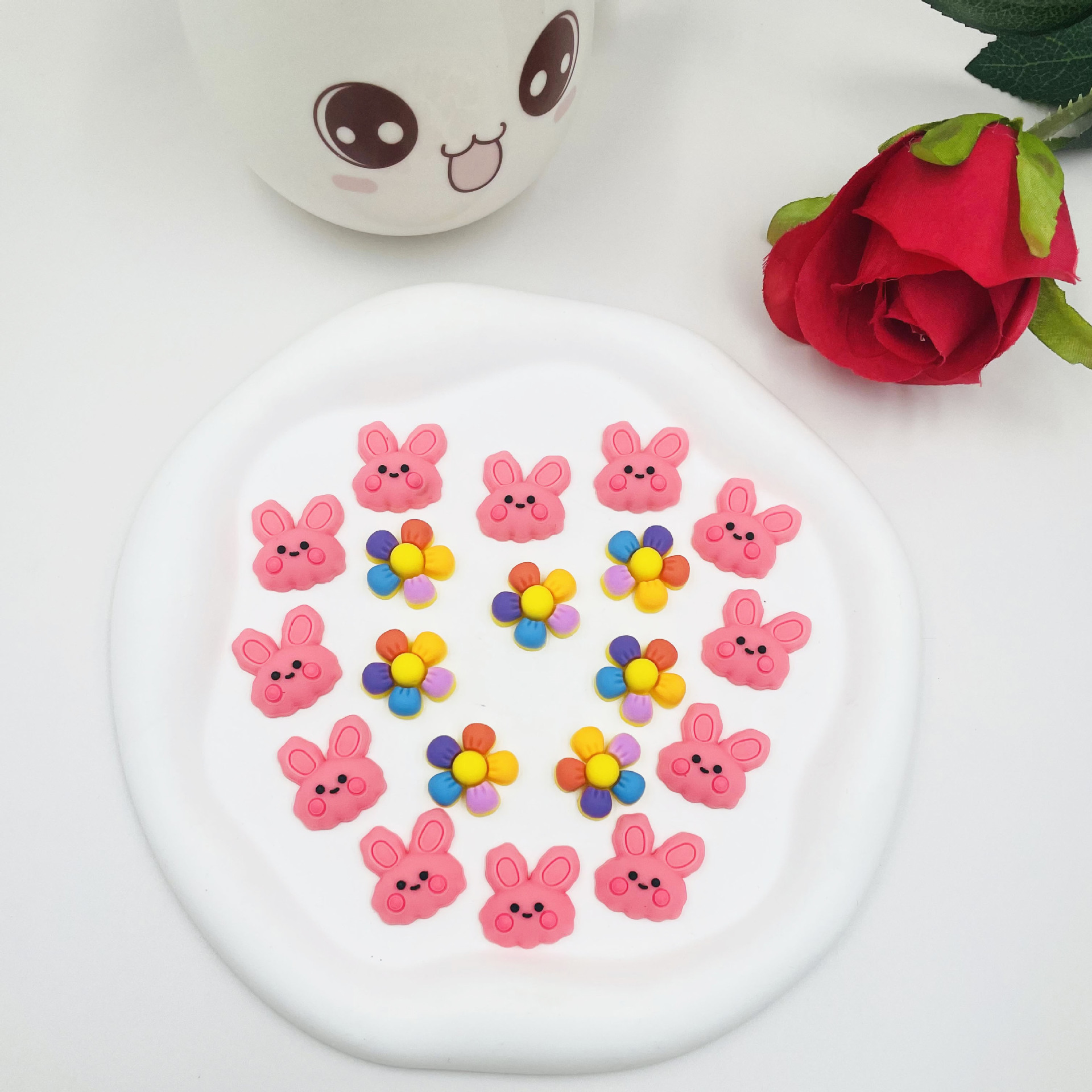 New PVC soft rubber cartoon patch diy accessories, phone cases, hair clips, hair lanyards, accessories, factory direct sales and wholesale. Other categories and styles are diverse