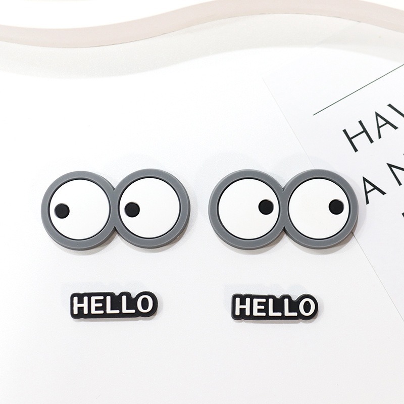 DIY accessories Soft glue eye piercing shoes flower shoe buckle mobile phone case refrigerator water cup Driving license patch hair accessories hair rope decoration creative personality Application Scenario