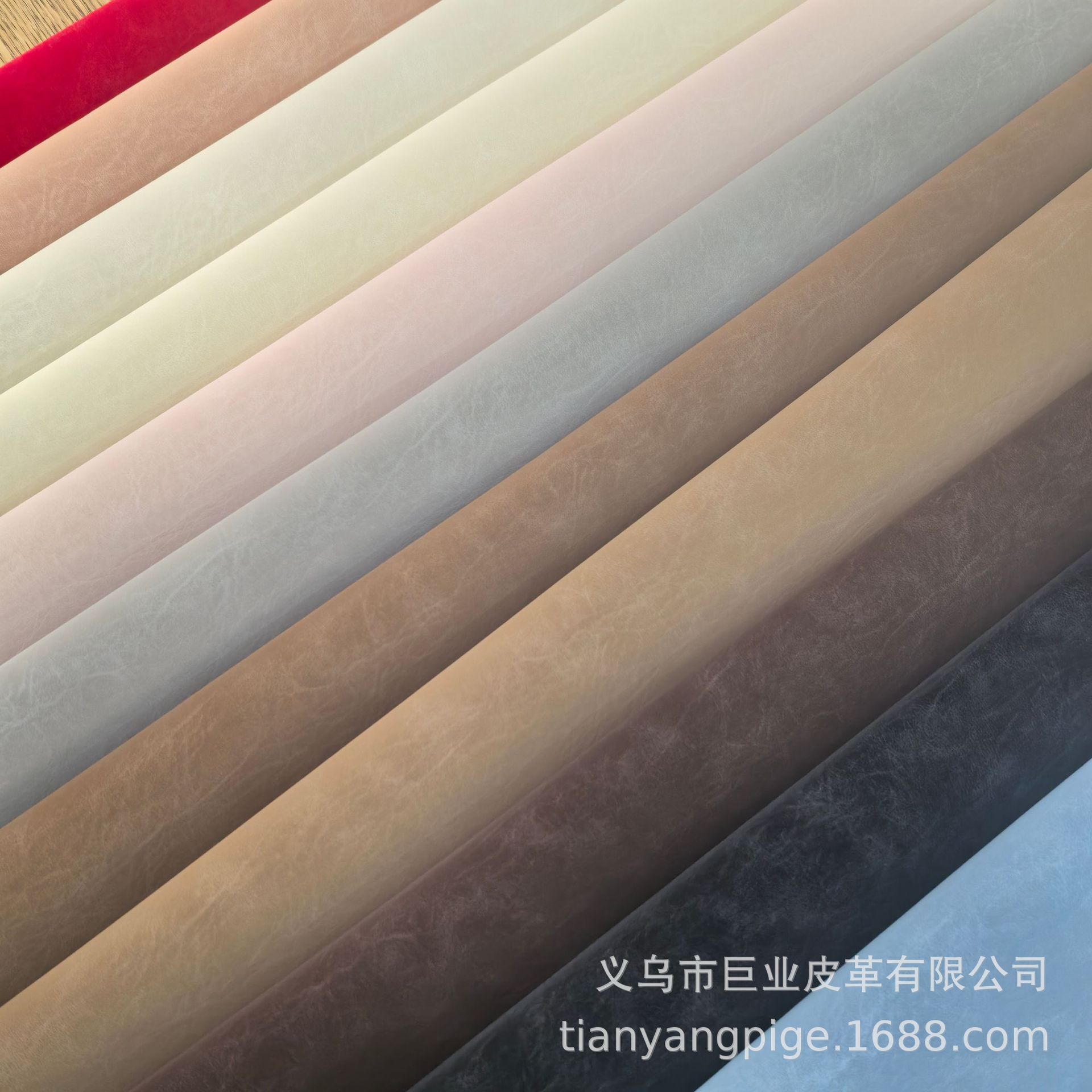 Pu Environmental Protection Leather Velvet Sheep-Bar Pattern For Luggage Home Leather Goods Shoes Sofa Clothing Sports Goods Artificial Leather Material Environmental Protection Wear-Resistant Specification drawing