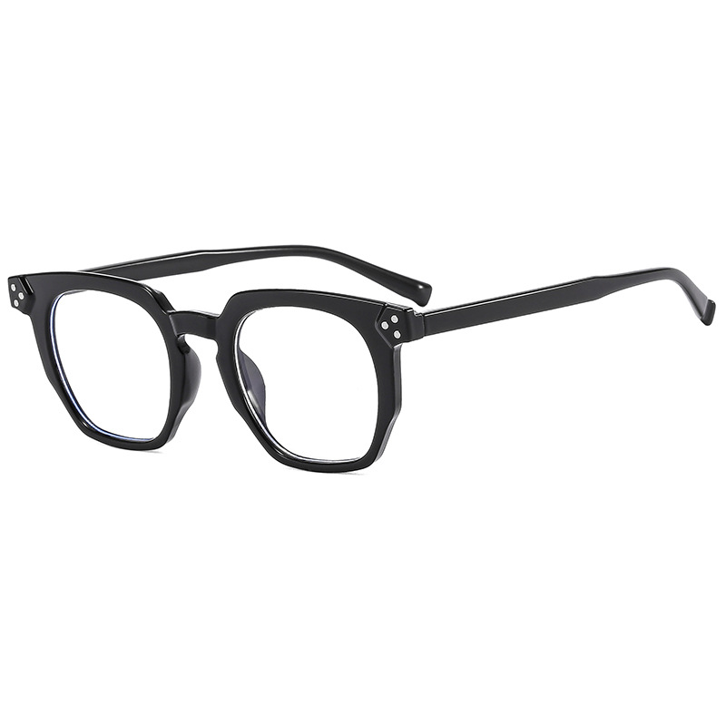 Fashionable Korean-style transparent Instagram-worthy plain light glasses, anti-blue light student computer glasses, can be paired with myopia optical glasses frames