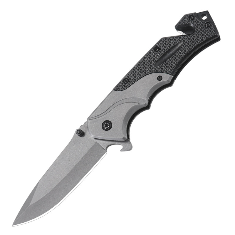 Essential stainless steel self-defense folding knife for outdoor camping, portable small knife, multi-purpose tactical knife, folding knife to carry around during camping Item Picture