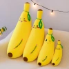 Creative cartoon simulation banana plush toy, large children's throw pillow, doll, cute plush toy, bed doll Application Scenario