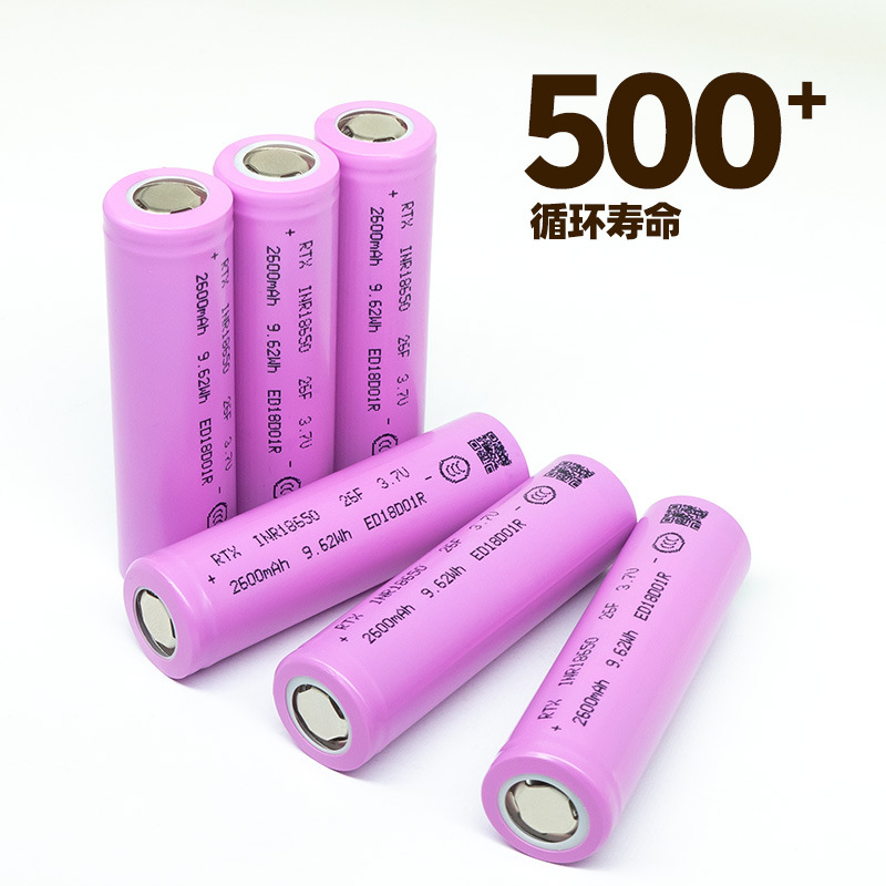 The Ruitongxin 18650 lithium battery with a capacity of 2600mAh is suitable for 12V sprayers, mobile speakers, electrical and power battery packs details Picture