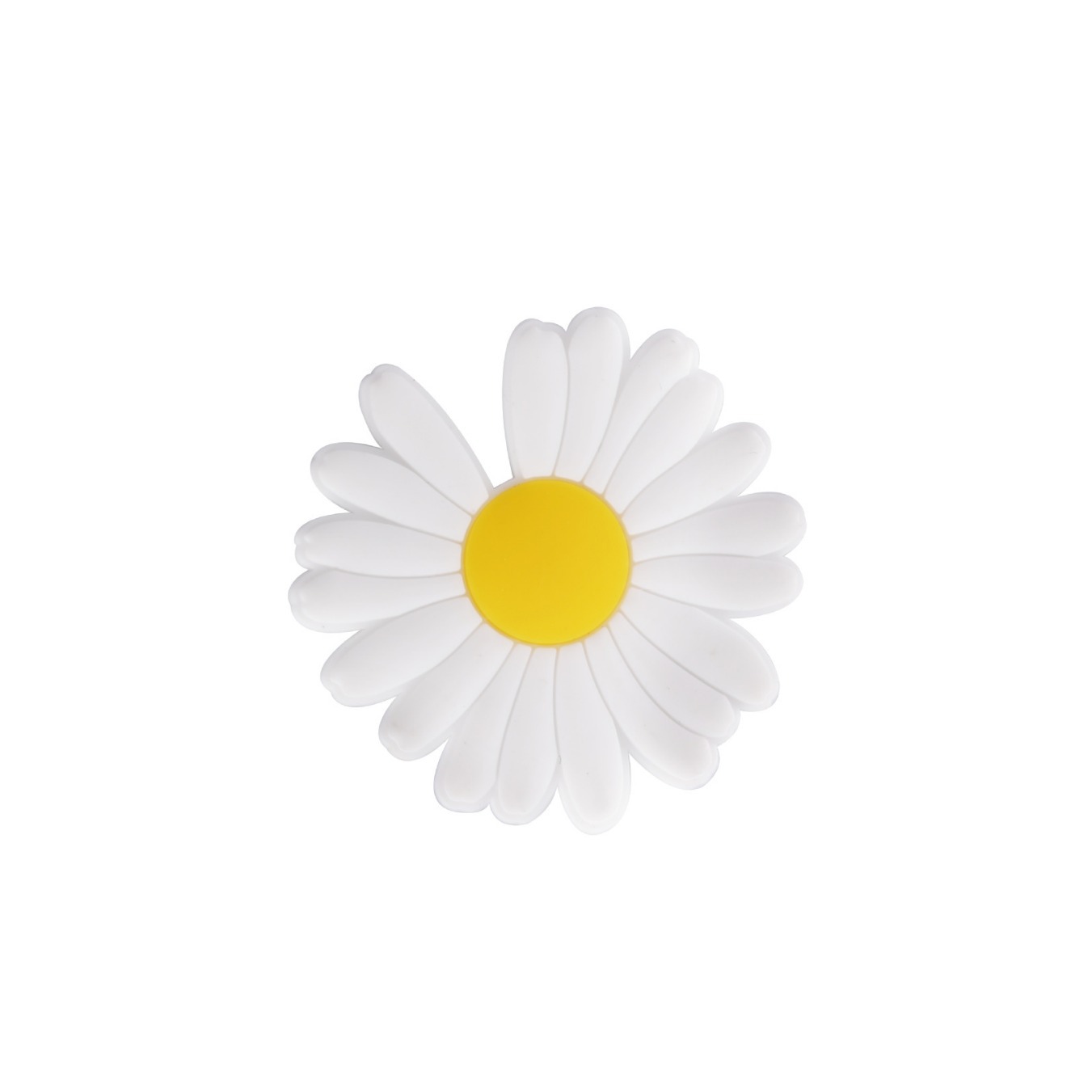 Cute little Daisy cartoon patch PVC soft rubber small flower phone case hair clip DIY accessory in stock wholesale, other categories and styles diverse Item Picture