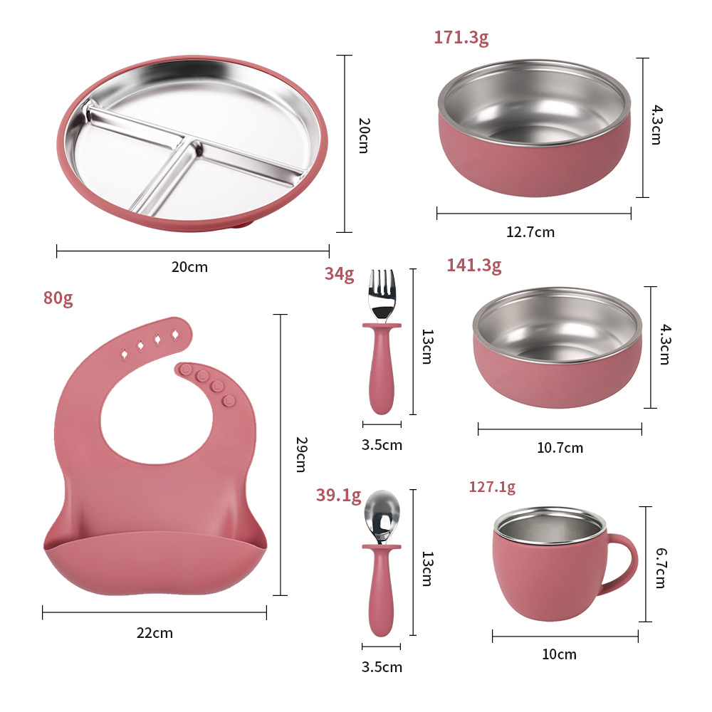 Silicone Feeding Tableware Is Safe, Healthy And Easy To Clean