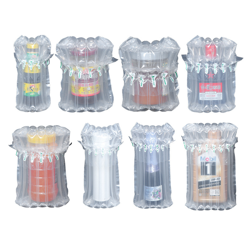 Air Column Bag Anti-Shock And Anti-Fall Special Thick Express Package Inflatable Bubble Bag Red Wine Milk Powder Buffer Air Bubble Column Bag To Protect The Safe Transportation Of Goods Item Picture