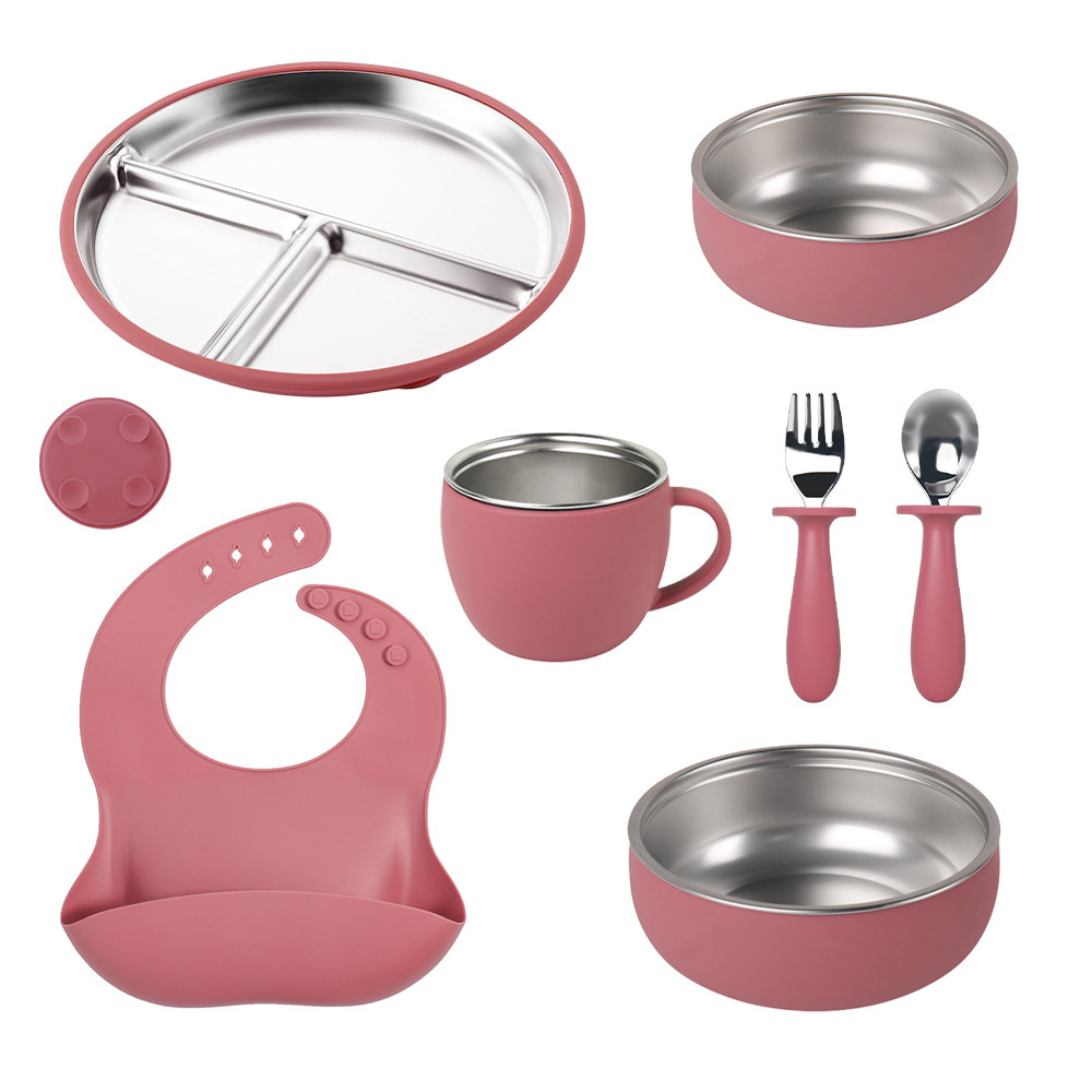 Silicone Feeding Tableware Is Safe, Healthy And Easy To Clean Item Picture