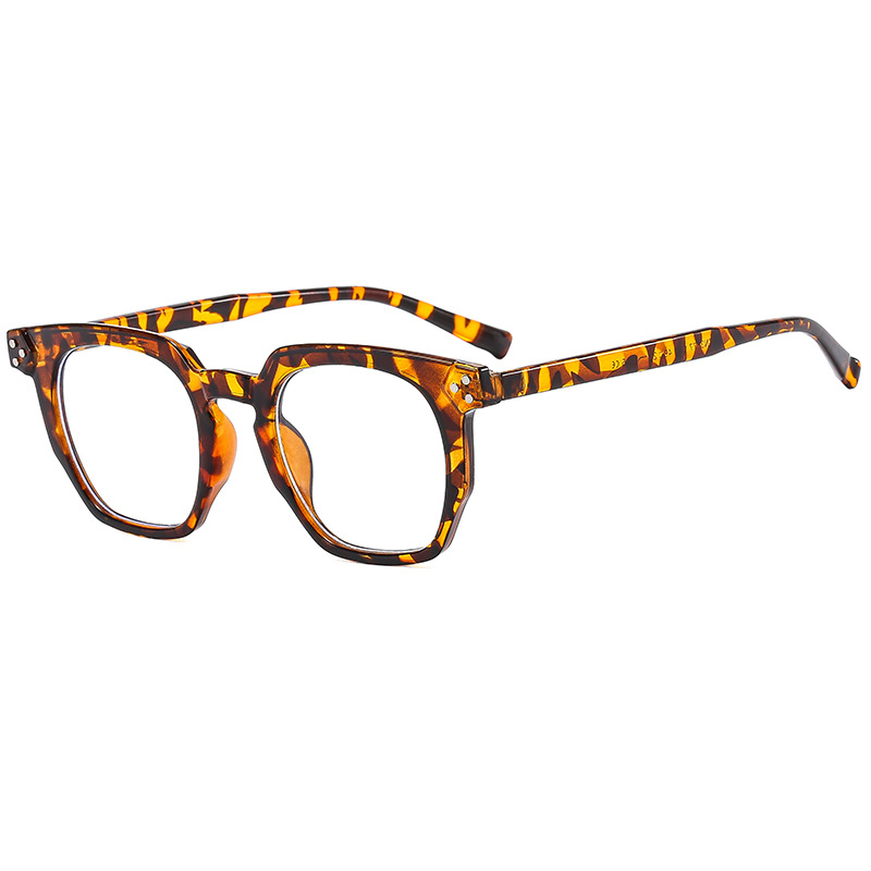 Fashionable Korean-style transparent Instagram-worthy plain light glasses, anti-blue light student computer glasses, can be paired with myopia optical glasses frames details Picture