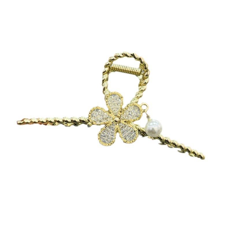 发夹/抓夹/醋酸抓夹/蝴蝶结/抓夹批发白底实物图