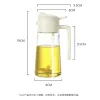 Le's portable glass oil spray bottle, kitchen dual-purpose atomizing oil bottle, food-grade non-stick oil bottle, portable Item Picture