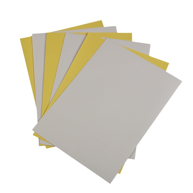 A3 Glossy Self-Adhesive Printing Paper And A3 Matte Label Paper Set 420X297 Dark Cofskin Texture Self-Adhesive Manufacturer Direct Sales High Quality Self-Adhesive Label Paper Item Picture