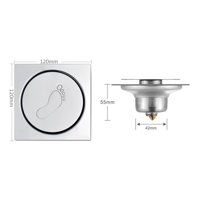 不锈钢地漏/地漏过滤网/地漏pvc/地漏神器/地漏地漏网细节图
