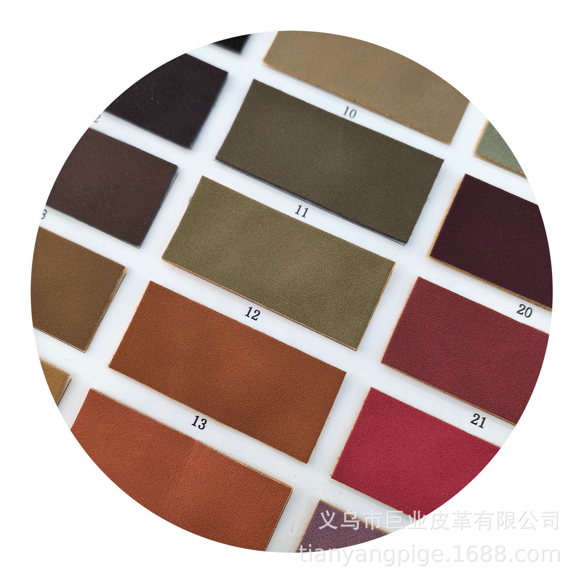 New European Standard Environmental Protection Pu Faux Leather Velvet Sheep Vintage Fleece Leather Suitable For Leather Bags Belt Shoes High Texture Artificial Leather Material Item Picture