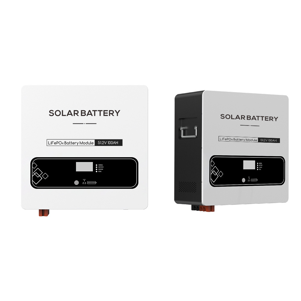 5KWH家用储能电池 太阳能锂电池光伏一体机柜 高效solar energy储能系统 其他分类可选白底实物图