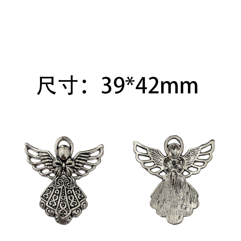 قطع غيار للسبائك الزنك من الملائكة القدماء، قلادة من المفاتيح Item Picture