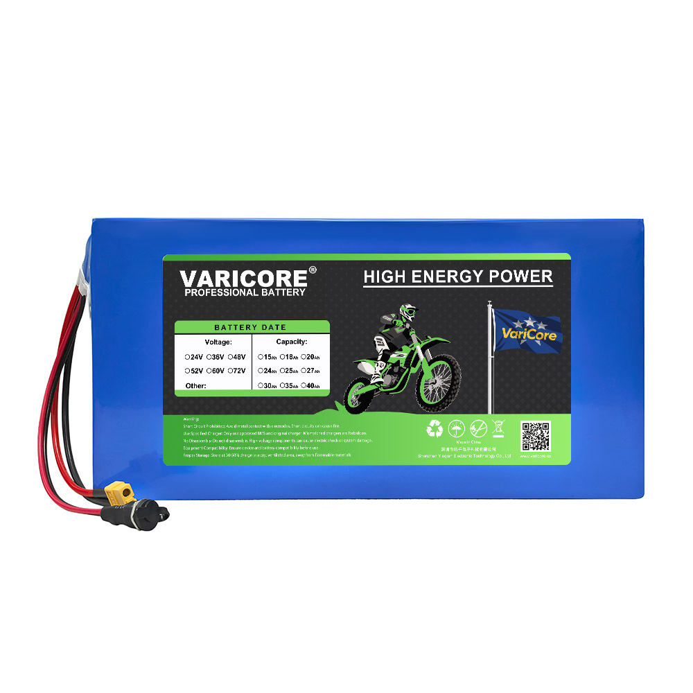 VariCore 3.7V21700 battery cells 48V 30AH, 35AH, 40AH large-capacity power lithium battery packs for electric vehicles and bicycles Specification image