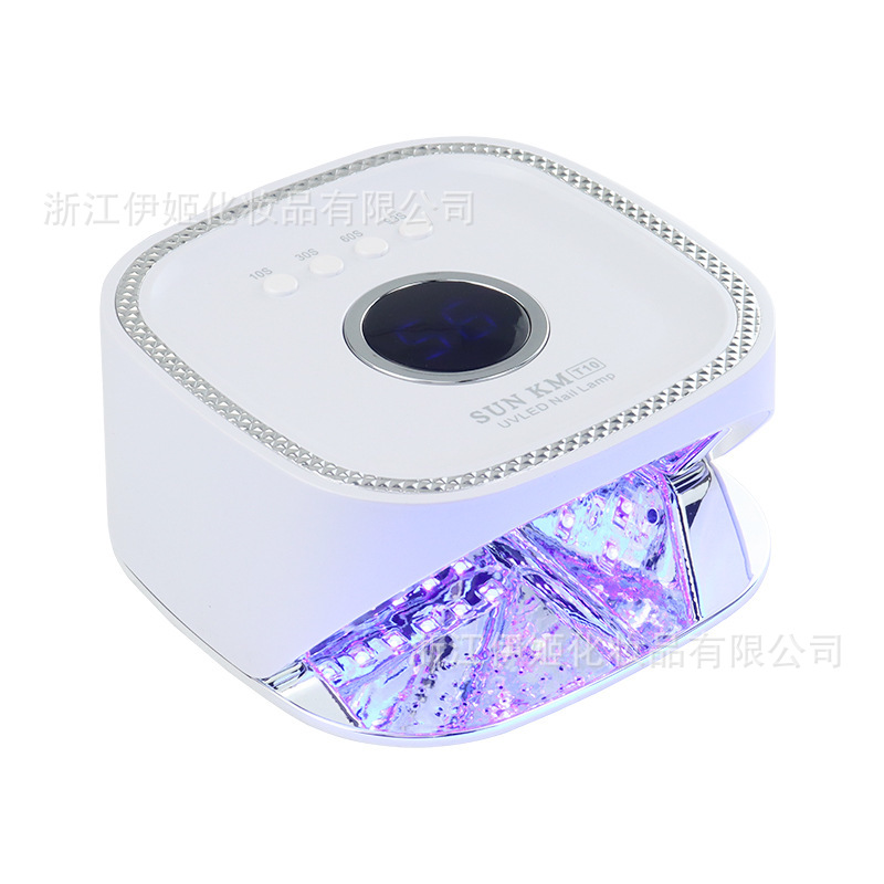 Cross-border new LED wireless charging nail light therapy machine, portable quick-drying nail dryer, light therapy equipment, nail machine details Picture