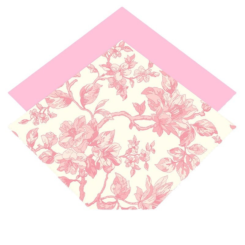 Iru Original printed, irregular-shaped, waterproof Korean-style fresh flower wrapping paper, flower shop bouquets, floral art, rose wrapping materials, fresh flower packaging supplies Item Picture