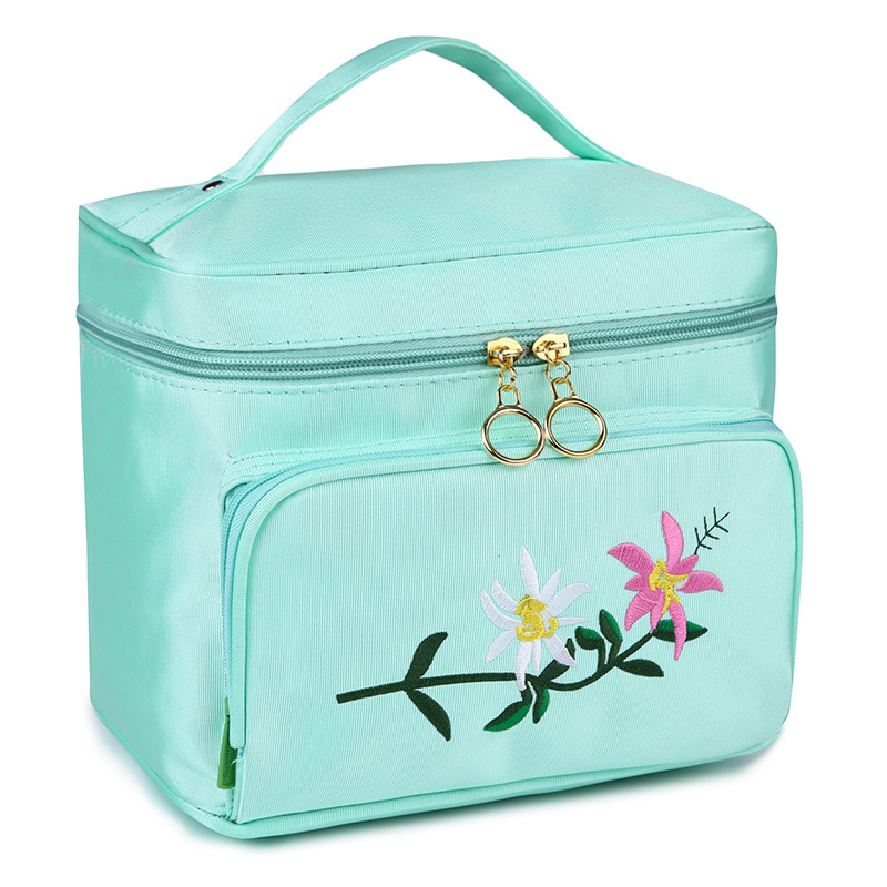 New Korean version multi-functional large-capacity waterproof travel makeup bag, portable storage bag, toiletry bag, women's luggage, leather goods, makeup mom's dinner bag